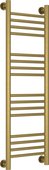 Полотенцесушитель водяной Сунержа Богема+ прямая 1000x300, состаренная латунь 051-0220-1030