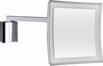 Зеркало косметическое Colombo Complementi настенное, с подсветкой, хром B9760