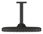 Душ верхний Grohe Tempesta 250 Cube, с потолочным кронштейном, матовый чёрный 266882430