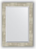 Зеркало Evoform Exclusive 510x710 с фацетом, в багетной раме 61мм, алюминий BY 1129
