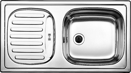 Кухонная мойка Blanco Flex mini, с крылом, матовая сталь 511918