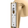Косметическое зеркало Keuco iLook_move, подсветка, круглое, выключатель, увеличение х5, латунь шлифованная 17612 259004