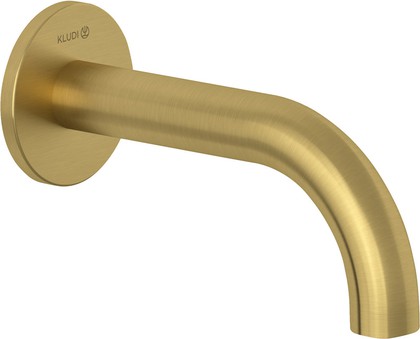 Излив для ванны Kludi Bozz 160, брашированное золото 38505N0
