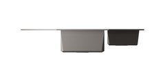 Кухонная мойка Omoikiri Sakaime 105C-GR с крылом, Tetogranit, leningrad grey 4993576