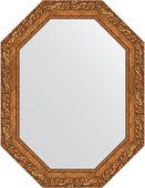 Зеркало Evoform Polygon 650x850 в багетной раме 85мм, виньетка бронзовая BY 7147