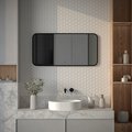 Зеркало с окантовкой Defesto Aura 100x50, LED подсветка, ИК-выключатель, тёплый белый свет DF 2975RH