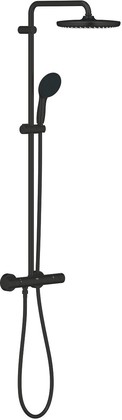 Душевая система Grohe Tempesta System 250, настенного монтажа с термостатом для душа, матовый чёрный 266702431