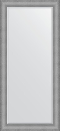 Зеркало Evoform Definite 770x1670 в багетной раме 88мм, серебряная кольчуга BY 3942