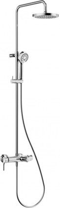 Душевая система Kludi Logo Dual Shower System, смеситель для ванны и душа 6808305-00