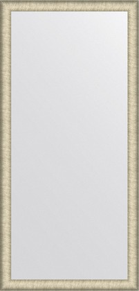 Зеркало Evoform Definite 73x153, в багетной раме, брашированное серебро 59мм BY 7613