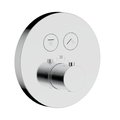 Комплект для душа AQUAme, встраиваемый, термостат, хром AQM8403CR