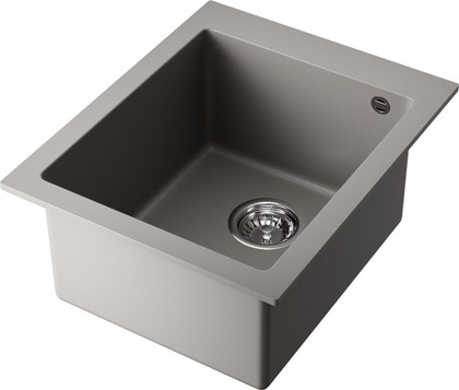 Кухонная мойка Omoikiri Bosen 41-GR, Tetogranit, leningrad grey 4993543