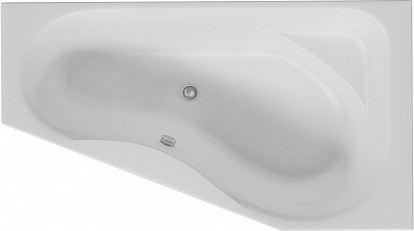 Ванна Aquatek Медея, 170x95, правая, фронтальный экран, вклеенный каркас MED180-0000038