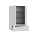 Шкаф Санта Лондон 600x900x300, подвесной, 1 ящик, белый 424004
