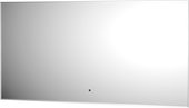 Зеркало с фацетом Defesto Glow 100x50, LED подсветка, ИК-выключатель, нейтральный белый свет DF 2505RH