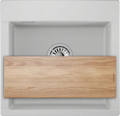 Кухонная мойка Granula Estetica ES-5201, 520x500, кварц, Арктик 5201, АРКТИК