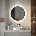 Зеркало с окантовкой Defesto Aura d80, LED подсветка, ИК-выключатель, нейтральный белый свет DF 2985R