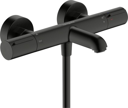 Термостат для ванны Hansgrohe Ecostat Element, шлифованный чёрный хром 13347340