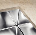 Кухонная мойка без крыла, нержавеющая сталь зеркальной полировки Blanco Claron 500-U 517217