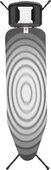 Гладильная доска Brabantia 124x38см B, Титановые круги, с держателем для парового утюга 127984
