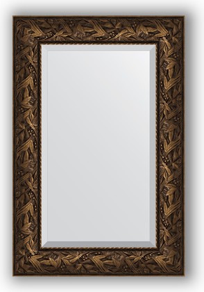 Зеркало Evoform Exclusive 590x890 с фацетом, в багетной раме 99мм, византия бронза BY 3417