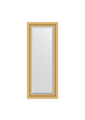 Зеркало Evoform Exclusive 550x1350 с фацетом, в багетной раме 80мм, сусальное золото BY 1254