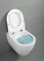 Сиденье с крышкой для унитаза Villeroy & Boch Subway 2.0 SlimSeat, с функцией автоматического опускания (SoftClosing), со снимаемым сиденьем (QuickRelease), Альпийский белый 9M78S101