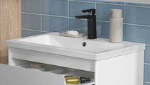 Раковина мебельная Cersanit Como 70, с отверстием под смеситель, белый S-UM-COM70/1-w