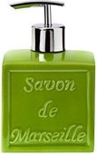 Дозатор для жидкого мыла Spirella Savon De Marseille настольный, керамика, киви 4007264