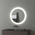 Зеркало Evoform Ledshine d70, с подсветкой, нейтральный белый свет, сенсорный выключатель BY 2624