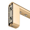 Полотенцедержатель Keuco Edition 400 450мм, одинарный, неповоротный, латунь шлифованная 11520 250000