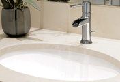 Раковина Villeroy & Boch Evana 500, установка под столешницу, с переливом, наружная сторона покрыта глазурью, Альпийский белый 61470001