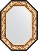 Зеркало Evoform Polygon 600x800 в багетной раме 106мм, барокко золото BY 7241