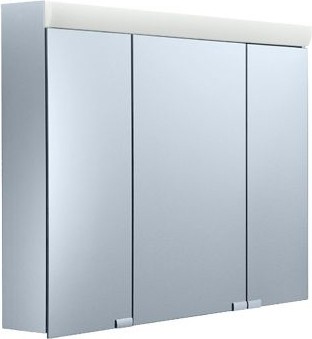 Зеркальный шкаф 90x70см с подсветкой трёхдверный Keuco ROYAL 10 05403 171301