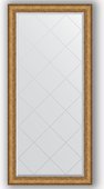 Зеркало Evoform Exclusive-G 740x1560 с гравировкой, в багетной раме 73мм, медный эльдорадо BY 4266