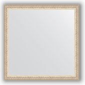 Зеркало Evoform Definite 610x610 в багетной раме 41мм, мельхиор BY 0775