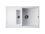 Кухонная мойка Omoikiri Sakaime 78-2-WH с крылом, Tetogranit, белый 4993128