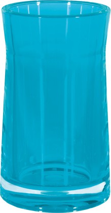 Стакан для зубных щёток Spirella Sydney Clear-Acrylic, голубой 1017779