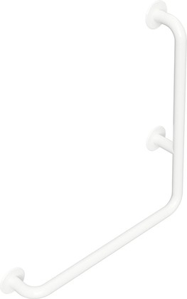 Поручень для душа Bemeta Help 680, правый, без крышек, белый 301112064