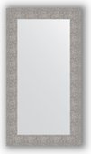 Зеркало Evoform Definite 600x1100 в багетной раме 90мм, чеканка серебряная BY 3087