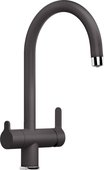 Смеситель для кухни Blanco Trima с подключением фильтра, тёмная скала 526271
