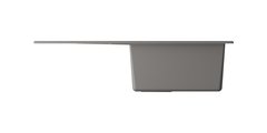 Кухонная мойка Omoikiri Sumi 79A-GR, с крылом, Artceramic, leningrad grey 4997098