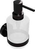 Дозатор мыла Bemeta Hematit, стекло, mini 200мл, глянцевый антрацит 159109102
