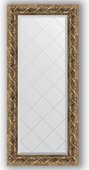 Зеркало Evoform Exclusive-G 560x1250 с гравировкой, в багетной раме 84мм, фреска BY 4055