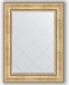 Зеркало Evoform Exclusive-G 820x1100 с гравировкой, в багетной раме 120мм, состаренное серебро с орнаментом BY 4213