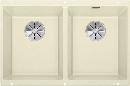 Кухонная мойка Blanco Subline 350/350-U, отводная арматура, жасмин 523579