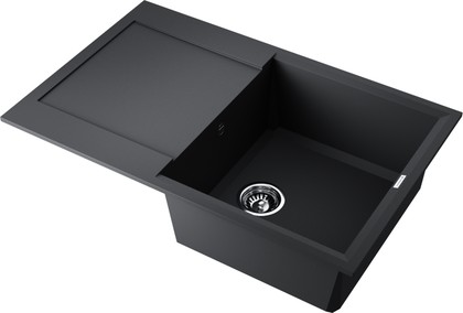 Кухонная мойка Omoikiri Sakaime 79-BL Tetogranit, чёрный 4993276
