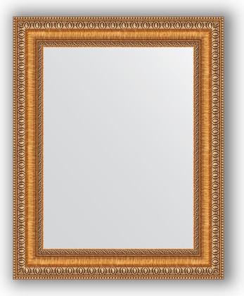 Зеркало Evoform Definite 410x510 в багетной раме 60мм, золотые бусы на бронзе BY 3010