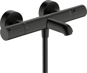 Термостат для ванны Hansgrohe Ecostat Element, шлифованный чёрный хром 13347340