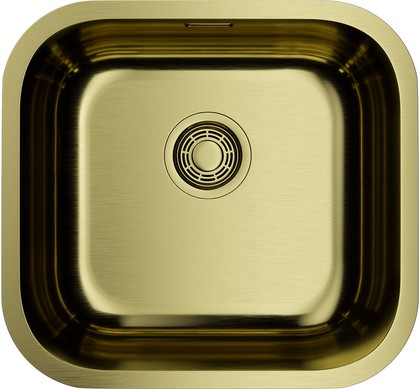 Кухонная мойка Omoikiri Omi 44-U/I-LG, PVD-покрытие, светлое золото 4993268